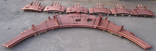Water Cooled Copper Panel